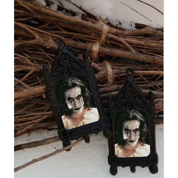 The Crow Earrings Brandon Lee Jewelry Darkness Pop Culture Fineries - Picture 1 of 1